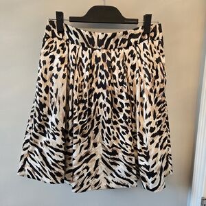WHBM Leopard Print Women's Skirt
